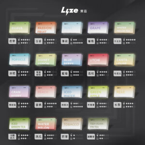 Lyze 萊茲 10000發超有感專用煙彈 東京魔盒無損通用規格 搭載旗艦級續航核心 體驗霧色時區專屬職人調香 台灣現貨