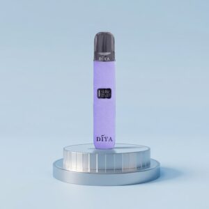 叮啞 DIYA 皮革一代主機 LED 螢幕即時顯示 手工皮革防滑機身 10W 大功率調壓 適配一代規格煙彈 穩定不掉味 台灣現貨