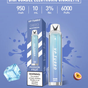 VP TURBO 6000 Puffs 每一口皆是芬芳的極致濃縮 950mAh 旗艦級續航模組 沈穩輸出的極致濃縮風味 台灣現貨
