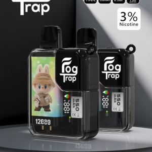 Fog Trap 12000口 蠟筆小新 × LABUBU 定義如緞面般柔順的吸吮新維度 解鎖始終如一的濃厚層次 LCD 智慧監控實時監控 台灣現貨